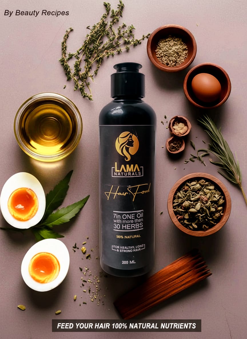 Original Lama Naturals Hair Food Oil of Pakistan